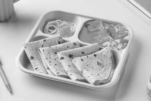 Paneer Makhani and Chapati Lunchbox