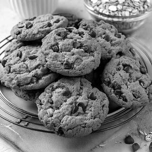 Sugar-Free Choco Chip Oat Cookies [75 Gms]