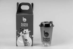 Strawberry Bubble Tea - 350ML