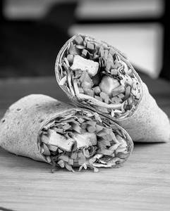 Spiced Tofu Wrap