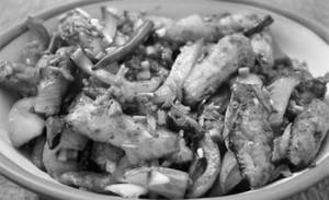 Baby Corn & Mushroom Chilli