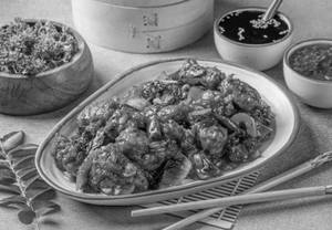 Boneless Garlic Chicken Dry
