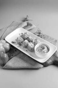 Veg Corn Ball (8 Pcs)
