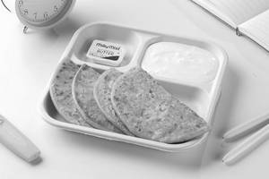 Aloo Paratha & Curd Meal (2 pcs)
