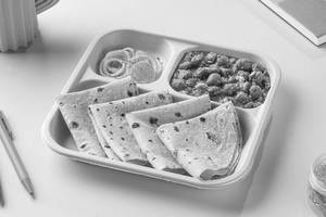 Pindi Chole with Chapati Lunchbox