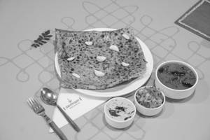 Rava Garlic Masala Dosa