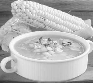 Sweet corn soup