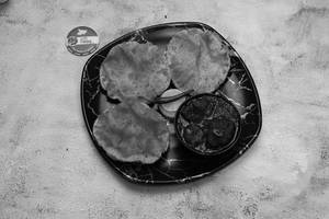 3 Poori With Mutton Masala