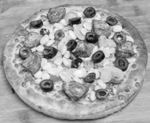 Schezwan Chicken Pizza Combo