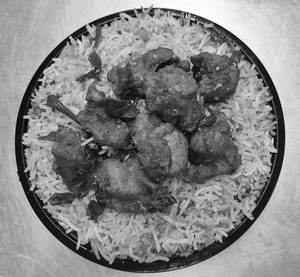 Bowl Chicken 65 Biryani