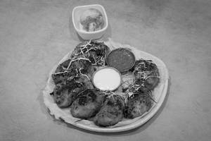 Mushroom Tandoori Momos [7 Pieces]
