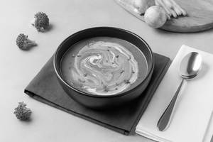 Cream Broccoli Sauteed Mushroom Soup