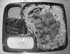 Mushroom Biryani Combo