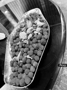 Chana Garlic Fry