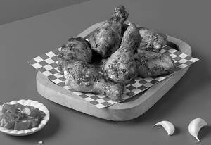 Crispy Chicken Wings ( 4 pc )