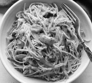 Chicken noodles