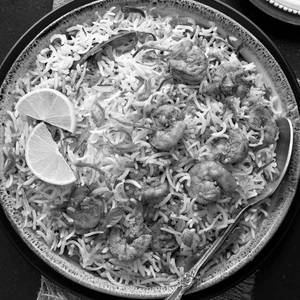 Prawns Dum Biryani