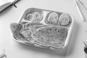 Mughlai Egg Curry with Paratha Lunchbox