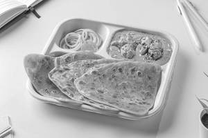 Smoked Butter Chicken and Paratha Lunchbox