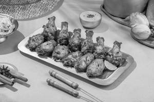 Tandoori Chicken Wings (12 Pcs)