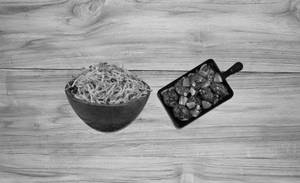 Veg Schezwan Noodles + Veg Dry Manchurian