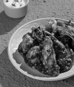 Garlic Parmesan Chicken Wings