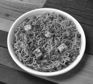 Paneer and cheese maggi