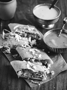 Paneer Spring Roll Dosa