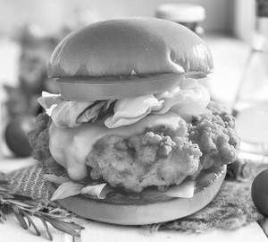 Classic burger chicken