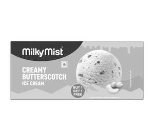 Creamy Butter Scotch - Family Pack - 700Ml