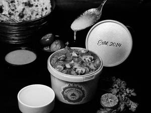 Premium Mushroom Masala Desi Ghee Preparation