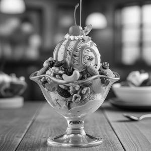 American dry fruit ice cream 1 scoop