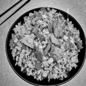 Fried Rice Smok Pork