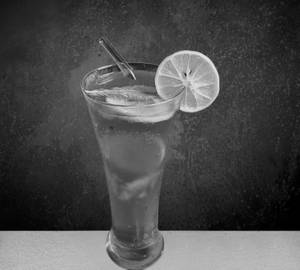 Blue coracao mojito