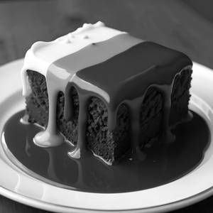 Brownie with Triple Chocolate Sauce  ( Buy 1 Get 1 Free )