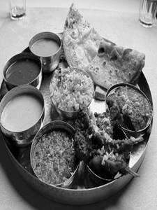 Mutton Chops Thali