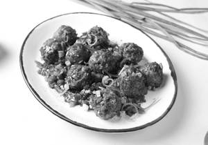 Vegetarian Manchurian (Dry)