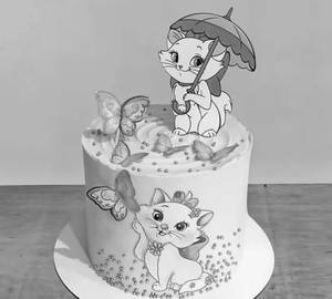 Kitty cake 