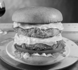 Ob Double Chicken Burger