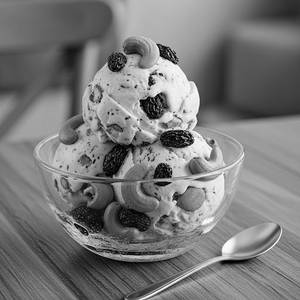 Kaju draksha ice cream 1 scoop