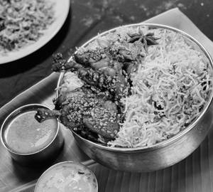 Chicken Lollipop Biryani