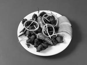 Mushroom pepper fry