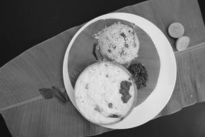 Lemon Rice With Curd Rice And Masala Vada [1 Piece]