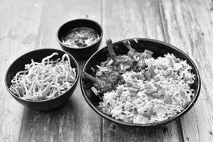 Chicken Lollipop Masala Rice Bowl