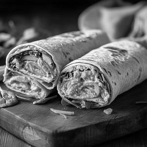 Hummus Tortilla Wrap