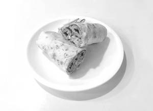 Chicken kebab roll