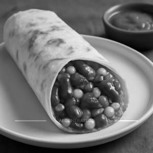 Mexican Bean Wrap