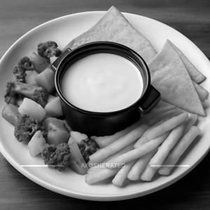 Cheese Fondue Platter