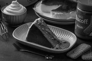 Biscoff Burnt Basque Cheesecake Slice