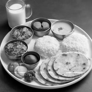 Gujarati Thali (mini).
